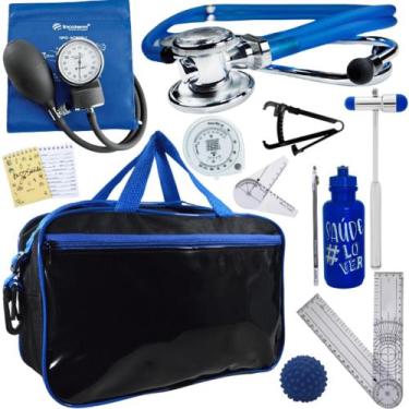 Imagem de Kit Fisioterapia Fita Imc Goniometro Grande Pequeno Fisio - Love Saude