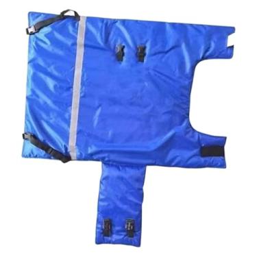 Imagem de Bothyi Roupas quentes para bezerros em tecido Oxford azul, acessórios à prova de frio para manter os bezerros aquecidos e confortáveis, jaqueta com manta, Xl à Prova D'água