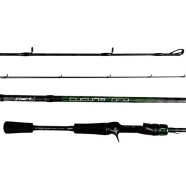 Imagem de Vara de Pesca Saint Plus Tucuna Pro 8 1,73m 8-20 LBS 581 BC para Carretilha em Carbono IM10