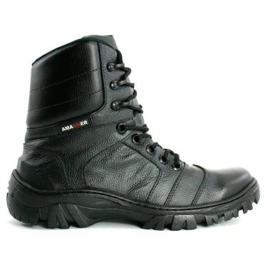Imagem de Bota de Couro Adventure Costurada Motociclista Tenis-Masculino