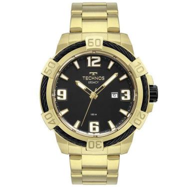 Imagem de Relógio masculino technos analógico legacy dourado 2317ad1p