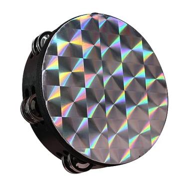 Imagem de Generic Jingle de Percussão, Pandeiro Portátil, 2 Fileiras Com Excelente Acabamento para Festas (4)