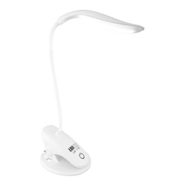 Imagem de Luminária Mesa Led Recarregável S/ Fio Touch Abajur C/Garra