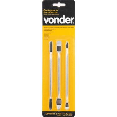 Imagem de Jogo De Espatulas Para Eletrônicos Com 3 Peças - Vonder