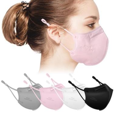 Imagem de Máscaras respiratórias descartáveis Semask KN95, pacote com 40
