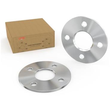 Imagem de Cmd motoring Espaçadores de roda 4x100, espaçador de roda centralizado de cubo de 3/40.6 cm 5 mm usinado CNC compatível com Nissan 1991-1999 Sentra, 2012-2022 Versa Note, 2019-2022 Kicks Center Bore