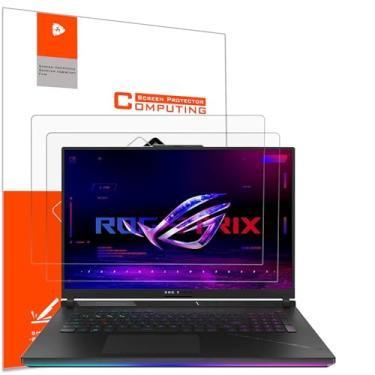 Imagem de YINOVEEN Pacote com 2 protetores de tela antirreflexo para ASUS ROG Strix Scrar 2025-2023 / ROG Strix G18 / AUSU TUF Gaming A18 / Razer Blade 18 Gaming Laptop/Acer Predator Helios Neo 18 Laptop