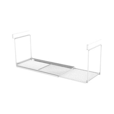 Imagem de WeiLaiKeQi Prateleira para armários, organizador extensível para despensa, lavanderia, Branco