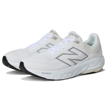 Imagem de New Balance Tênis de corrida feminino Fresh Foam X 860 V14, Branco/sal marinho/preto, 9.5