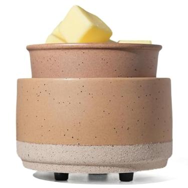 Imagem de QCYBDGLOV Aquecedor elétrico de cerâmica derretimento de cera e derretimento de óleo cubo fofo pequeno aquecedor aromaterapia para casa queimador decorativo derrete vela perfumada aroma azedo