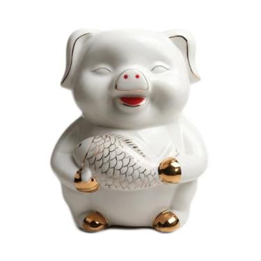 Imagem de Cofrinho de cerâmica para adultos, presente bonito e prático para aniversário e Páscoa, destaque decorativo encantador (2)