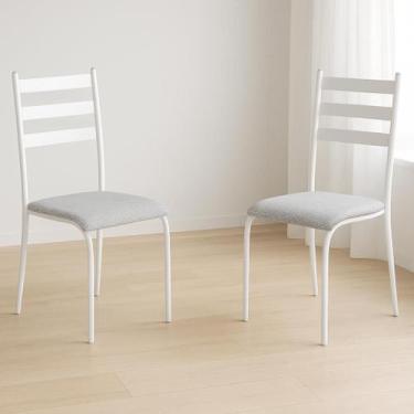 Imagem de Kit 2 Cadeiras de Jantar Varanda Cozinha Sala de Estar Epoxi 541.sli -