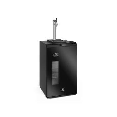 Imagem de Cervejeira Home Bar Electrolux EB10C Frost Free 100L com Torre de Chopp Porta de Vidro Preta