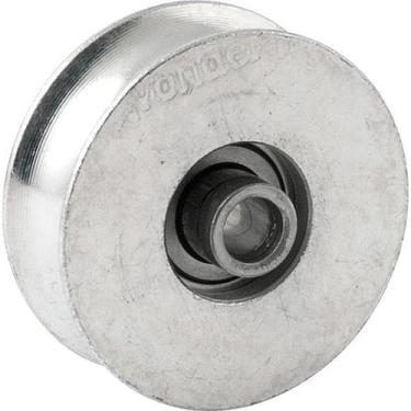 Imagem de Roldana para Portão 2" Tipo U Aço Zincado R.Bucha Vonder