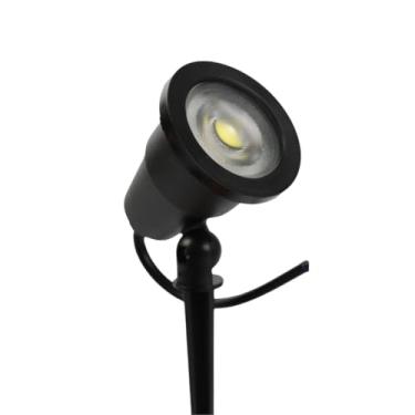 Imagem de Kit 2 Espeto de Jardim LED 5W Branco Frio IP66 Preto Bivolt