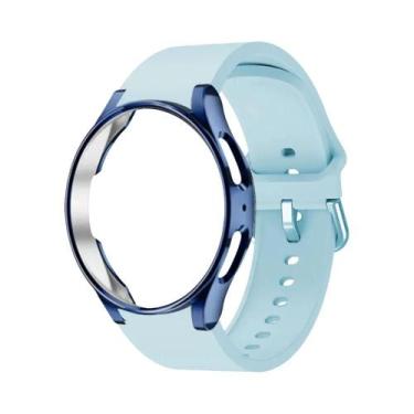 Imagem de Pulseira Esportiva Para Samsung Galaxy Watch 4 5 6 5Pro Com Estojo + P