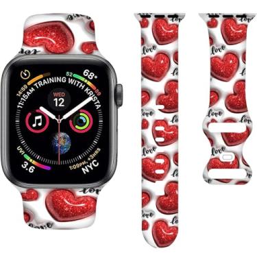 Imagem de Pulseira de silicone para Apple Watch Ultra Series SE 9, 8, 7, 6, 5, 4, 3, 2 e 1, para homens e mulheres e homens