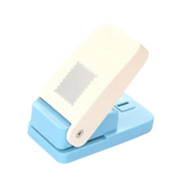 Imagem de Esquirla Perfurador de Papel Infantil com Carimbo de Borda, Cortador de Precisão para Fotos em Papel, Máquina de Carimbo e Selo para Cartões e Álbuns