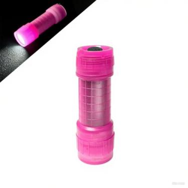 Imagem de KunHe Lanterna rosa escuro que brilha em minilanterna pequena para meias para festa de aniversário, prêmios em sala de aula, presentes de Natal