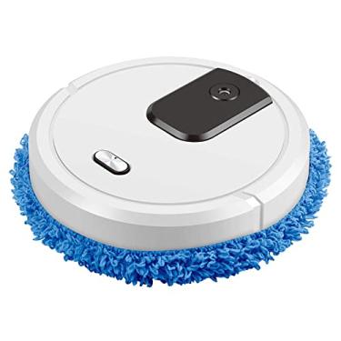 Imagem de Máquina de Limpar Piso Aspirador Umidificado e Seco com Spray USB Robô Limpeza Totalmente Automático para Cabelo