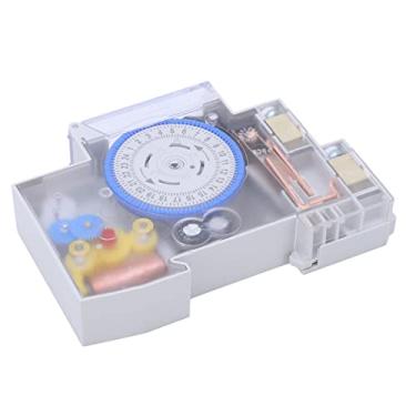 Imagem de Hyuduo Interruptor de Tempo Relé Temporizador Programável Com Configuração de 15 Minutos a 24 Horas Memória de Falha de Energia de 72 Horas para Luzes Aquecedores de água Motores