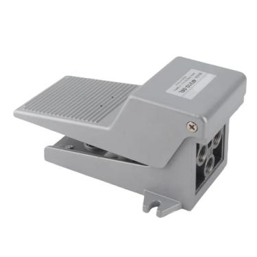 Imagem de WALFRONT Válvula de pé, Controle Direcional de Pedal de Alumínio de 2 Posições e 5 Vias, Com Trava de Tampa, para Sistemas Pneumáticos Operados a Ar