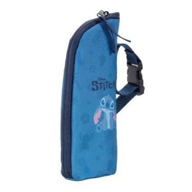 Imagem de Porta Mamadeira Stitch Azul Disney BabyGo