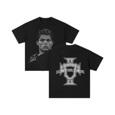 Imagem de Camiseta De Futebol Unissex Neymar Ronaldo Verão Manga Curta Casual Vi