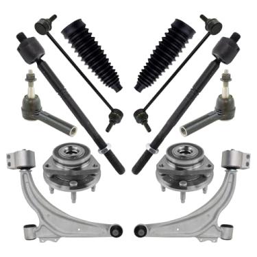 Imagem de TRQ Kit de transmissão de suspensão de direção dianteira compatível com Chevrolet Cruze 2011-2015 2016 Cruze Limited