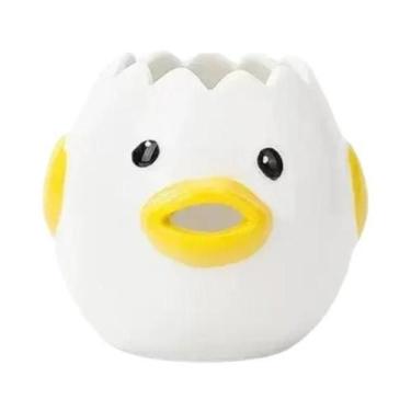 Imagem de Separador De Ovos De Cerâmica Em Forma De Galinha, Filtro De Clara E G