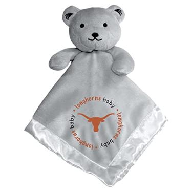 Imagem de Baby Fanatic Urso de segurança unissex para bebês, produtos Texas Longhorns, bicho de pelúcia cinza