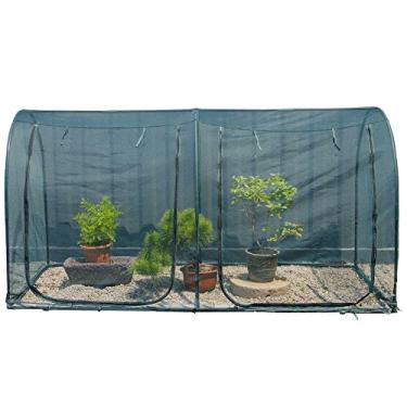 Imagem de Large Tunnel 8.2'x4' Plant Netting Cover 4FT Tall Crop Cage Netting Pest Guard Cover for Vegetables Fruits Durable Gardening Net for Plant and Animal