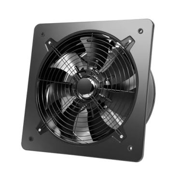 Imagem de HYZHANHONG Ventoinha Extratora de 8 Polegadas, Ventilador de Exaustão, Ventilador de Tubo de Ventilação para Cozinha, Ventoinha de Aço Inoxidável, Ventilador de Conduta Industrial (Preto),220v