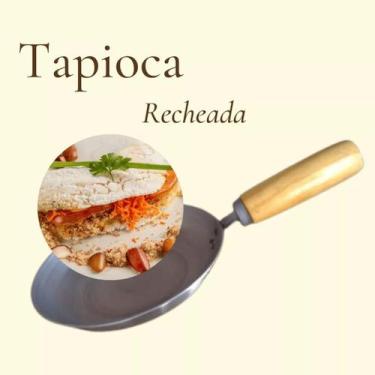 Imagem de Frigideira Tapioqueira Frita Ovos Omelete Crepe Indução Não Gruda Em A