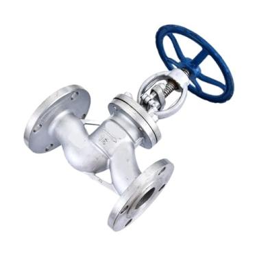 Imagem de Válvula de parada 304 316L Válvula globo flangeada de aço inoxidável J41W-16P Válvula de vapor de alta pressão Dn50 80100 para válvulas de equipamentos industriais, caldeiras, compressores, trocadores