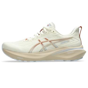 Imagem de ASICS Tênis de corrida feminino GT-2000 13, Carvalho claro/cinza pena, 42