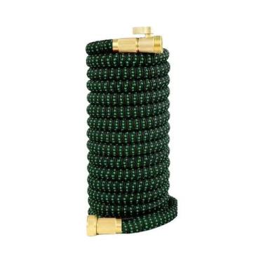 Imagem de Mangueira De Jardim Expansível Com 3 Conexões De Latão, Tubo Interno D