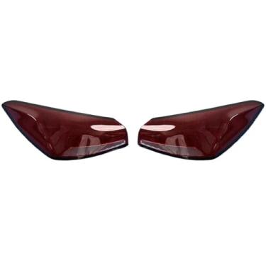 Imagem de compatível com mg 5 2025 acessórios para veículos substituição luzes do carro escudo turn signal light capa luz traseira do carro lente capa(A pair)