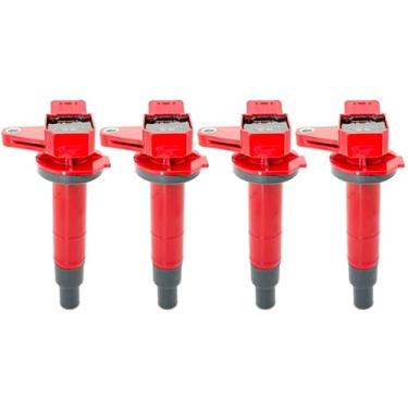 Imagem de Bobina de Ignição de Alto Desempenho (4 peças) para Toyota K3VE Lite Ace 3SZVE 1.5 .3 e DAIHATSU 099700-0990 - Substituição da Bobina de Ignição