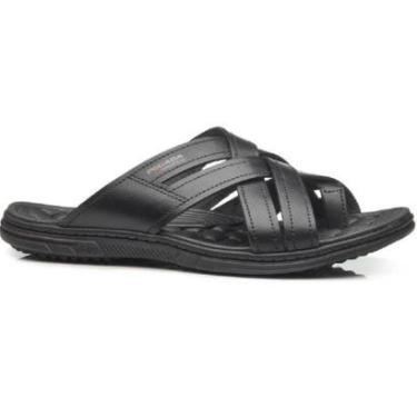 Imagem de CHINELO PEGADA EM COURO REF 133305 MASCULINO-Masculino