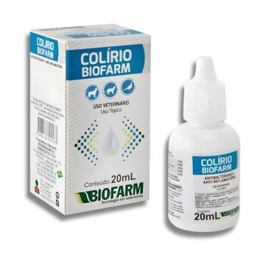 Imagem de Colírio Antibacteriano Tratamento Ocular Para Cachorros e Gatos - 20ml