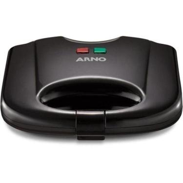 Imagem de Sanduicheira E Grill Arno Sacb Antiaderente Preta 220V