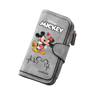 Imagem de Carteira Feminina Mickey Minnie, Bolsa Para Cartões E Moedas, Presente
