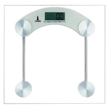 Imagem de Balança Corporal Lorben Digital Quadrada até 180kg-Unissex