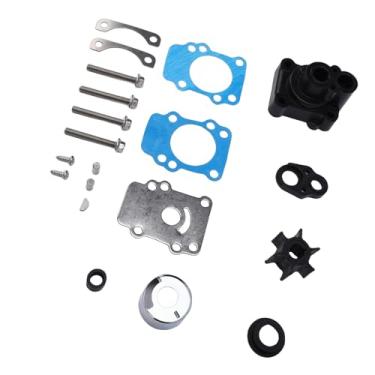 Imagem de Luocute Kit de Reparo do Impulsor da Bomba de água, Substituição para Motor Externo de 9,9 15 e Mariner, Com ótima Vedação e Longa Vida útil, para Peças de Motor de 2 Tempos e 4 Tempos