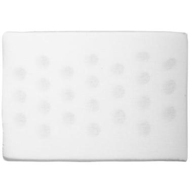 Imagem de Travesseiro Antissufocante para Bebê 32cm x22cmx 03cm Bublim, Branco