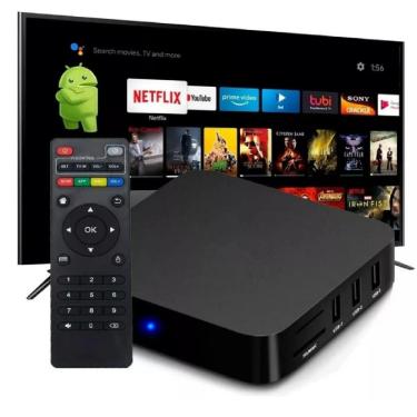 Imagem de Receptor Smart Tv Wifi 5G Hdmi 4K Quad Core Mxq Android Netflix Youtube