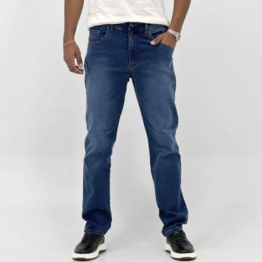 Imagem de Calça Pierre Cardin Slim Jeans Masculina-Masculino