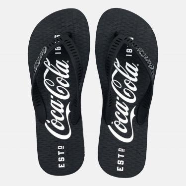 Imagem de Chinelo Coca Cola 1886 Preto-Masculino