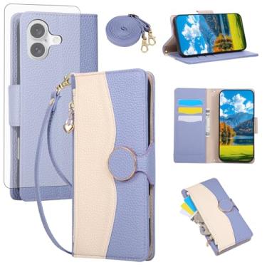 Imagem de Asuwish Capa de telefone para iPhone 16E/SE4 PJLZWLLK EUA Roxo